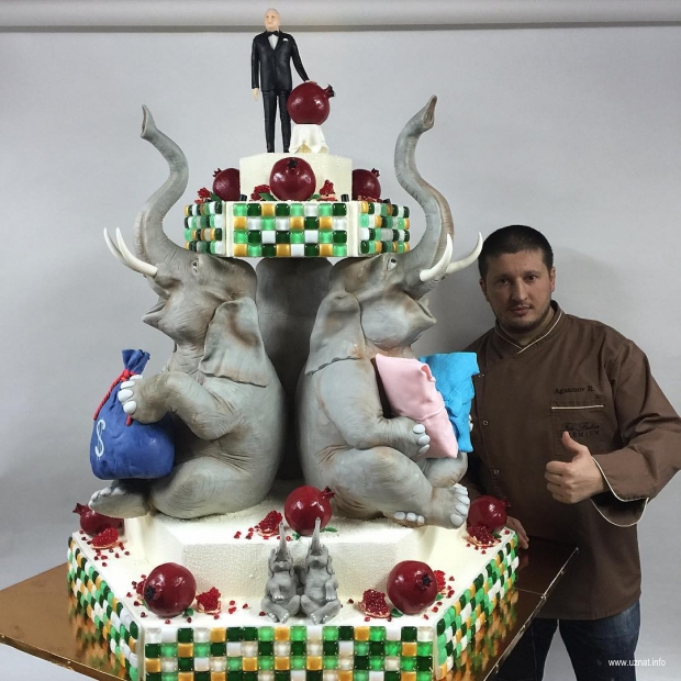 Шикарные торты от Рената Акзамова